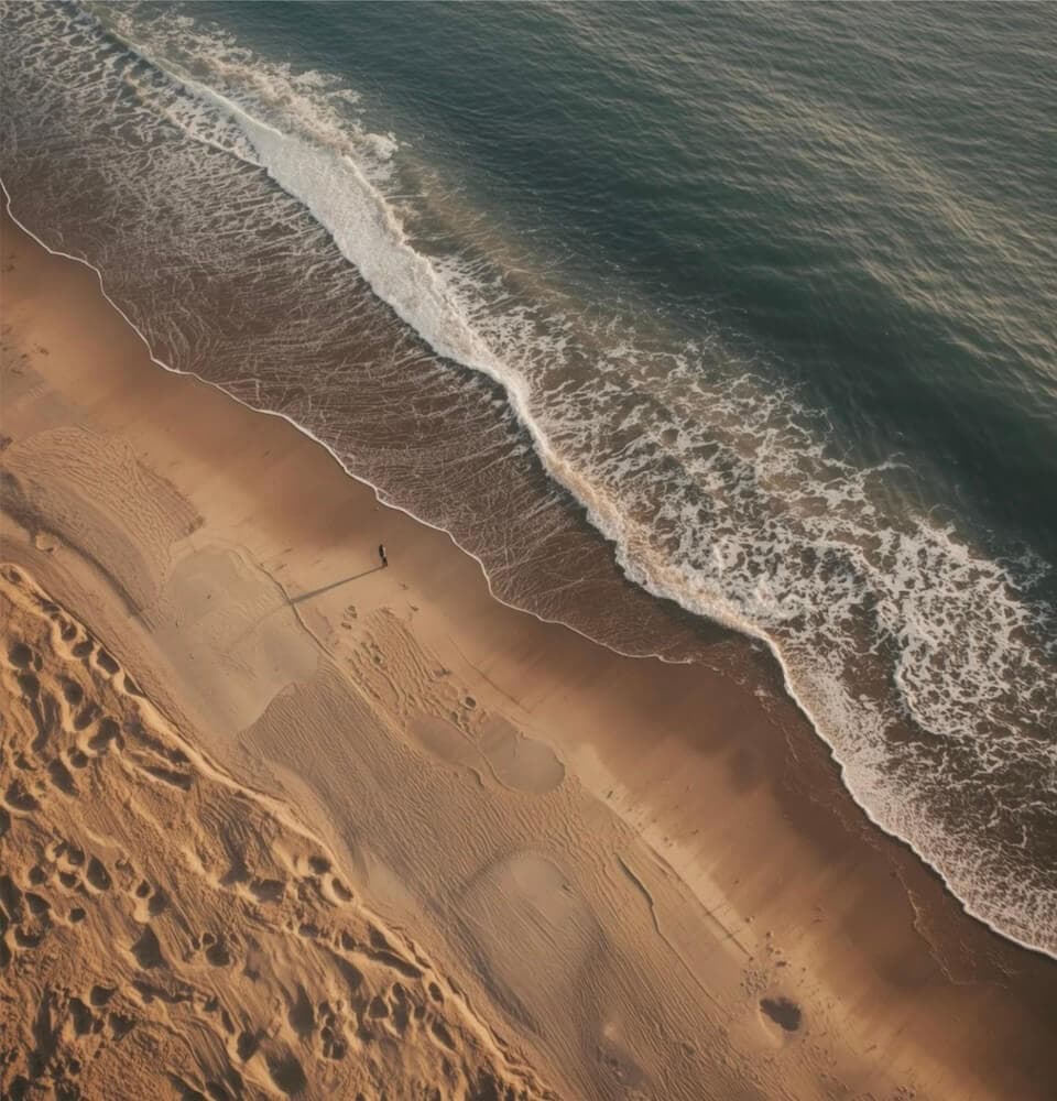 OpenAir Day aerial coastline